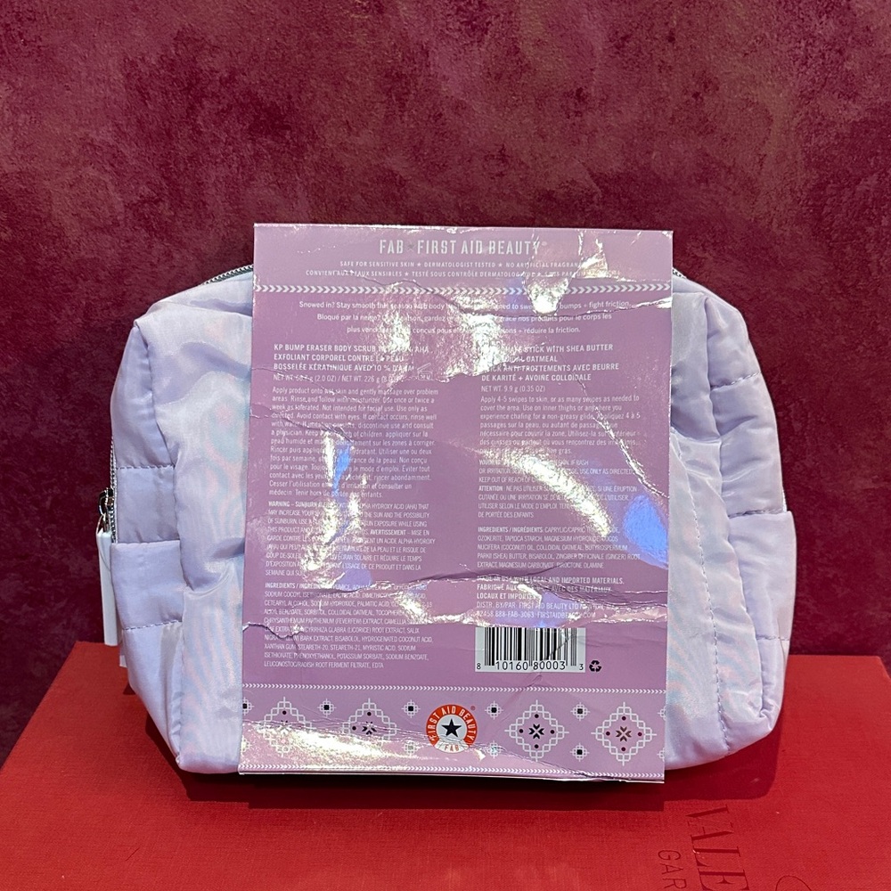 First Aid Beauty Smooth Skin Set in Lavender Bag - Picture 4 of 6